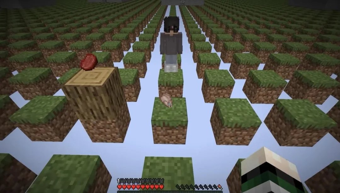 FatieDadie's tweet photo. Me at the Minecraft Hotel trying to get the continental breakfast: https://t.co/RzqYVqewQL