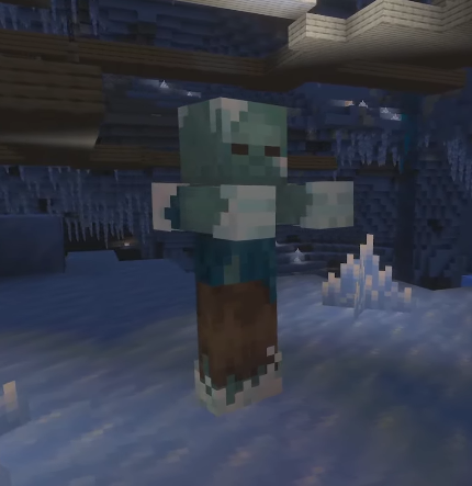 polyjo_'s tweet photo. NEW MOB ANNOUNCED ON MINECRAFT LIVE SEPETMBER 2026: THE FROZEN (Zombie Variant) ❄
It will chase the player, and then attack the player, causing the player to get affected with Freezing. Booh, is it cold in here? 🥶
#Dungeons #Minecraft #Dungeons2 #MinecraftNews #MinecraftLIVE https://t.co/51zFc3gzNw