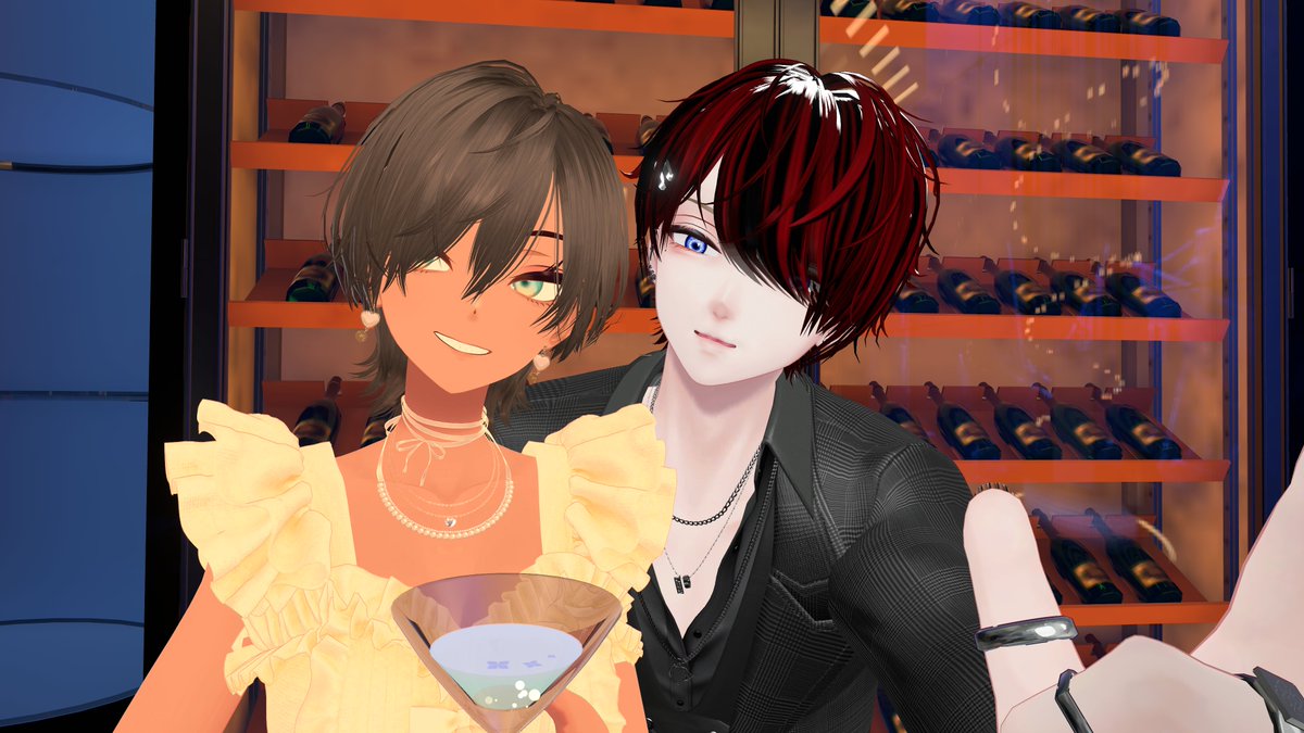 tamuraya55's tweet photo. #アクルク
Bar AquaLuxに初参加！イケメン達にカウンター越しで接客してもらいました🍷
３ローテあったけど、どなたとも会話を楽しめました✨ https://t.co/OWD1W2zyZ8