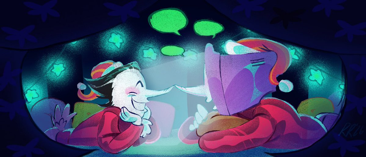 psychoteddyyyy's tweet photo. Sleepover
#deltarune #spamtenna https://t.co/EciNusRIYj