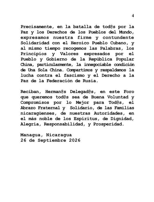 el19digital's tweet photo. 🔴 #Mensaje de nuestro Gobierno, pronunciado por el Compañero Valdrack Jaentschke, Co-Canciller de Nicaragua, en la 81 Asamblea General de Naciones Unidas realizada en Nueva York. (En Español e Inglés) https://t.co/6BvN2DPYPI