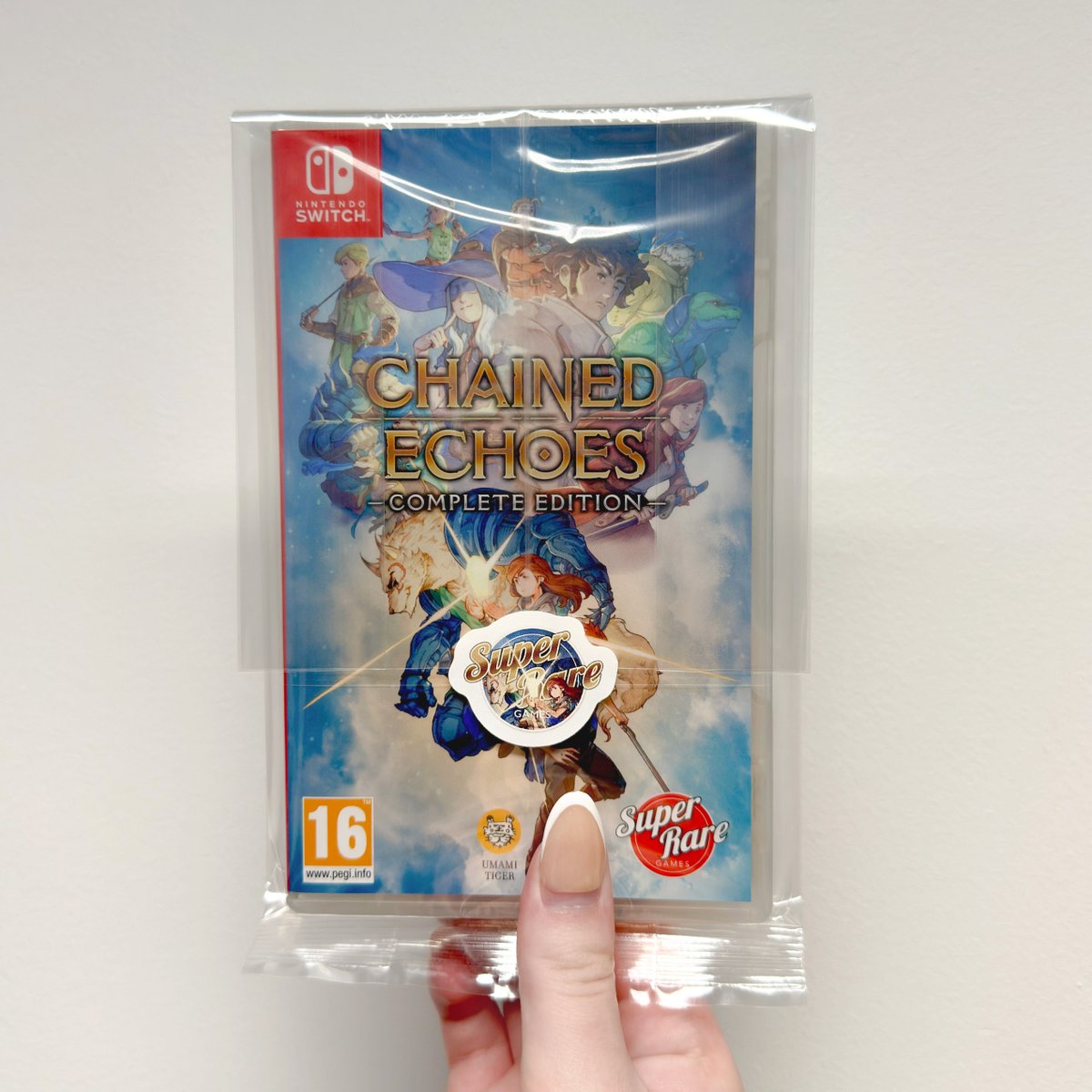 SuperRareGames's tweet photo. This beauty is SHIPPING NOW! ⚔️

Chained Echoes: Deluxe Edition will start shipping from 1st October! 🛡️ https://t.co/WD6pznkEDU