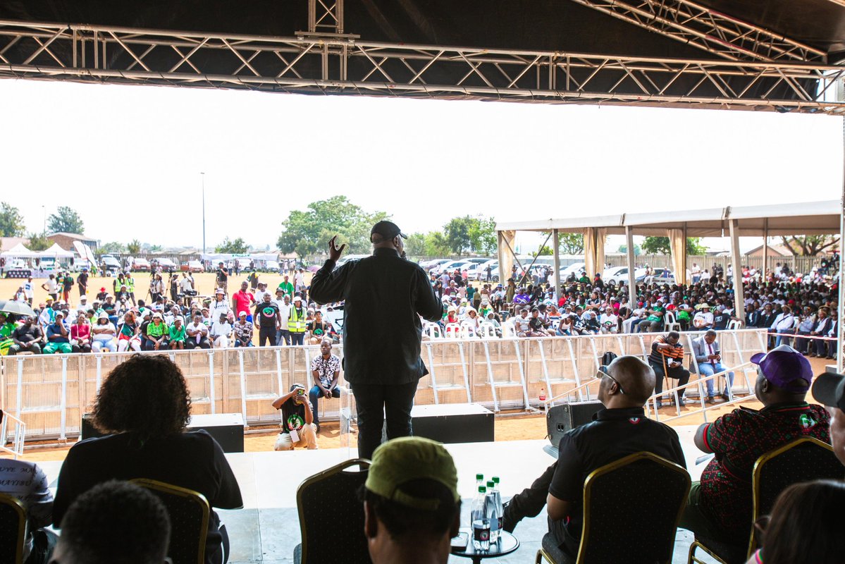 FloydShivambu's tweet photo. We are proud of Mayibuye (@mayibuye_afrika) Leadership in Gauteng Province for the successful Manifesto Launch in Tembisa today. We achieved all we needed to achieve and now the focus is on intensifying person to person and door to door.  The mandate is JOBS, WATER AND SERVICE DELIVERY NOW! Mayibuye iAfrika! 

The full copy of the Manifesto is accessible here: https://t.co/0SlNZv7zmF