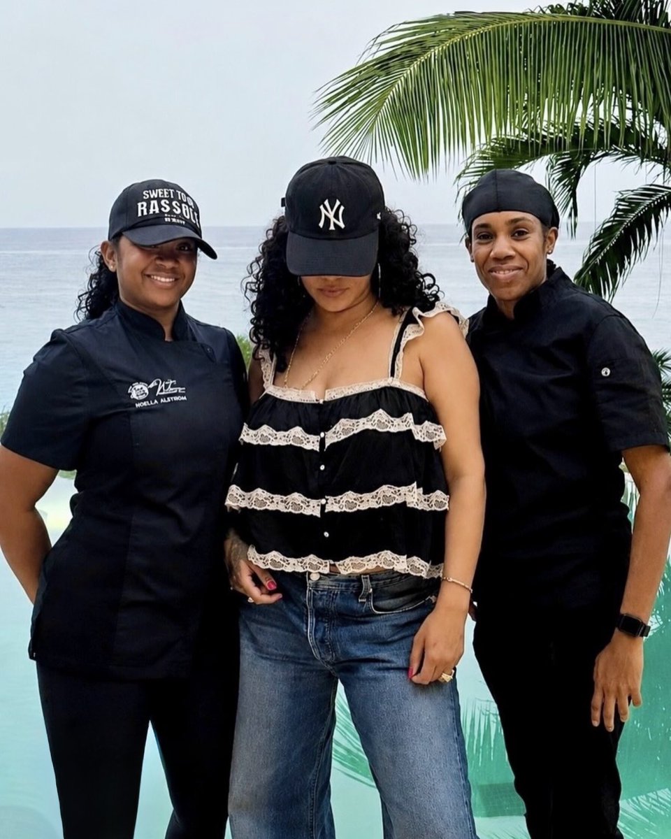 gabgonebad's tweet photo. Rihanna in Barbados. https://t.co/ABceJ7lH6u