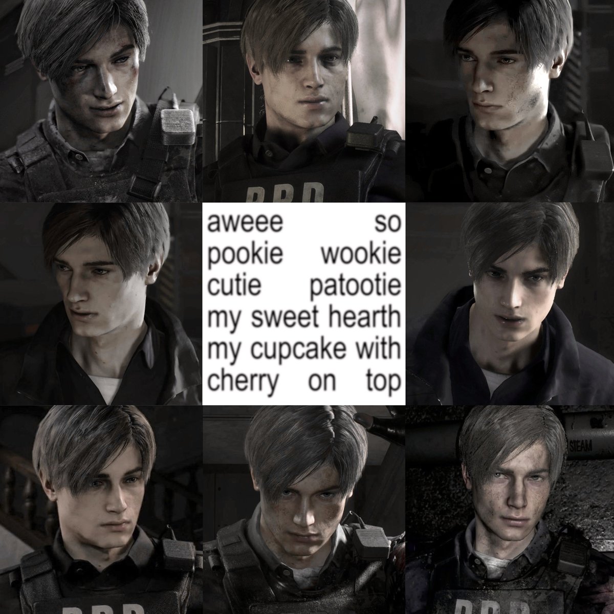 sweetlikemie's tweet photo. How rookie leon is viewed most of the time https://t.co/zLopQjQfGi