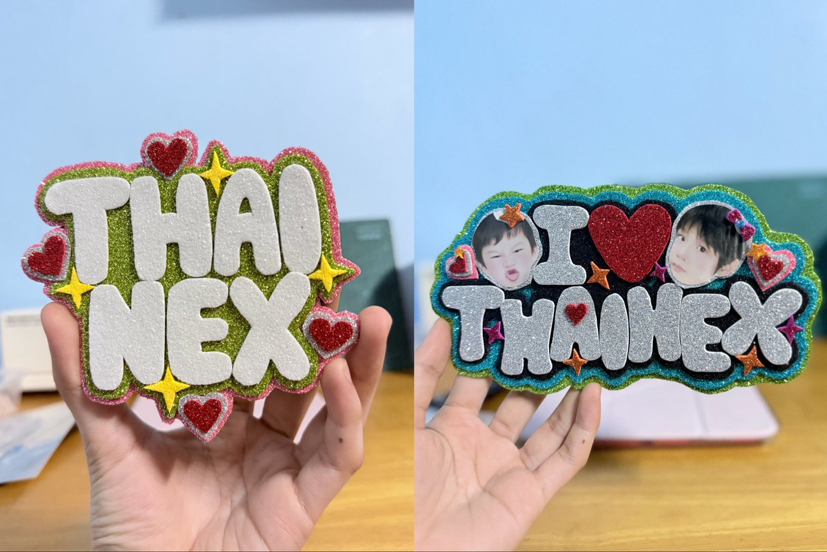 ptheiy2905's tweet photo. แจกป้ายเชียร์ THAINEX💖 2คน
เนื่องจากฟิน🫠
💬รี เม้นติดแท้ก #HBDสีส้ม สุ่ม พน ค่ำๆคับ

(เป็นงานมือเราทำเองนะคะ อาจจะไม่ได้สวยมาก🥹) https://t.co/yRvQbLSwf5