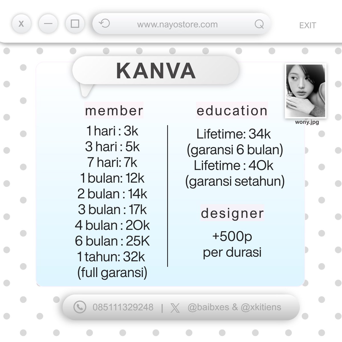 caxtlei's tweet photo. @kimchijigaeu freee designer yuuks ♥︎ contact : https://t.co/mmefpUfnwF https://t.co/0kc5uBZP2T