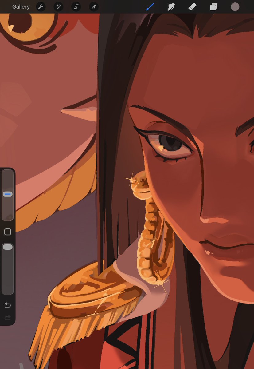 _Wusnus's tweet photo. boa hancock wip #ONEPIECE https://t.co/xl3BM7CABC