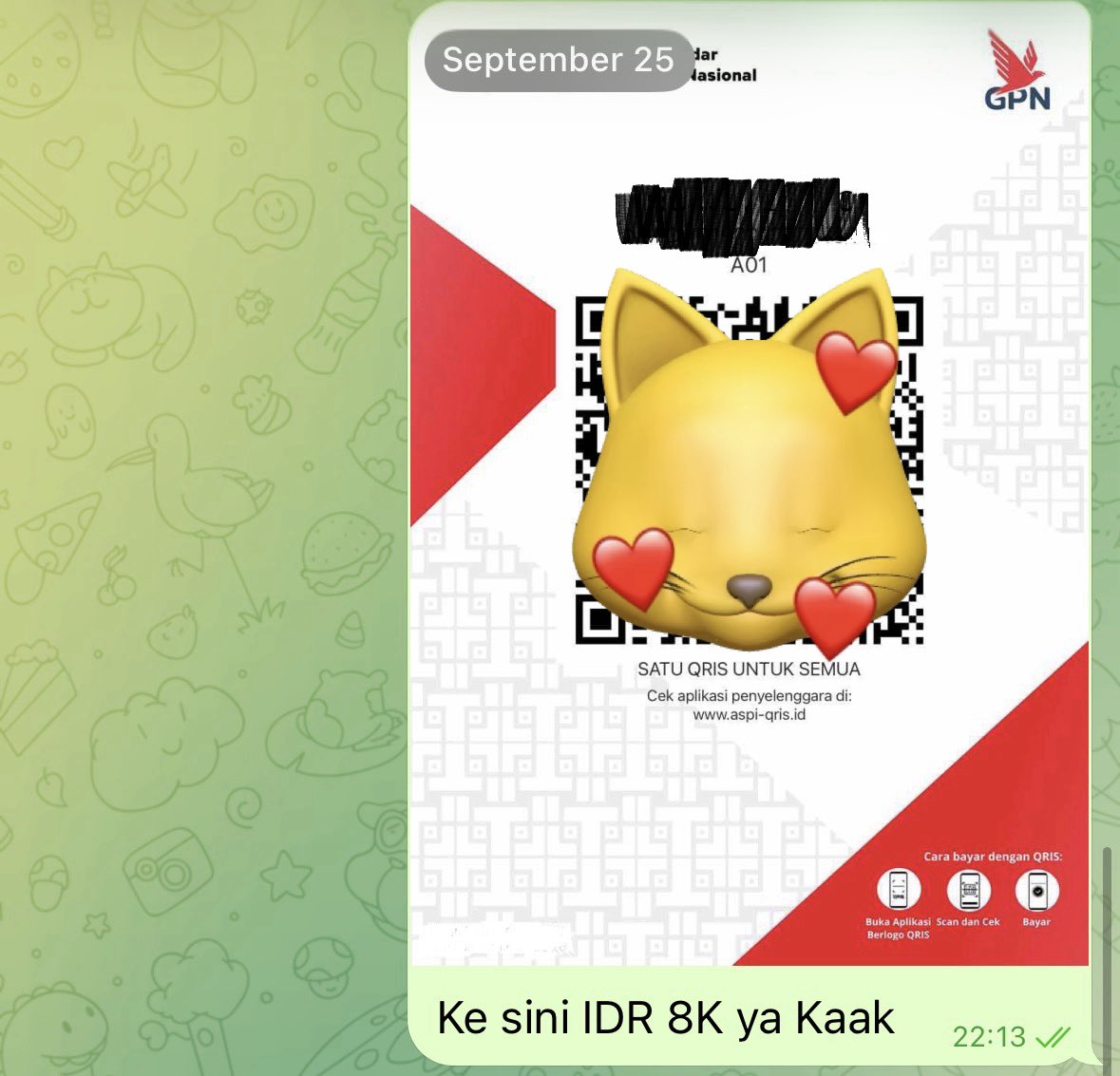 NGEJOKl's tweet photo. Benar, dan yang nggak dihias belum tentu penipu. 2024 ngedit QR (FOMO), 2026 malah polosan karena udah bosen sama desainnya (yang udah lama banget dipake), tapi masih mager ngedit buat yang baru. 😂☝️ https://t.co/sCZNFQfCUi