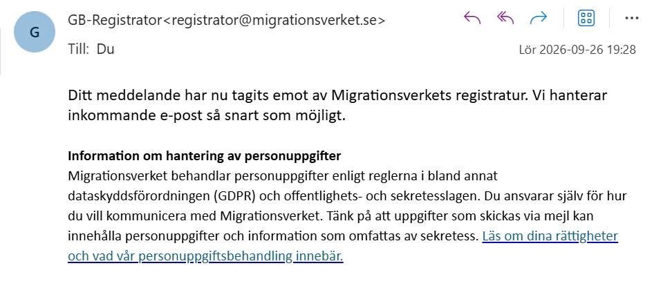 marita_welin's tweet photo. Ja då var det fixat, har nu begärt ut beslutet samt namn på den tjänsteman/handläggare på migrationsverket som beviljade somaliern i Borlänge medborgarskap. 
Kommer de att sekretessbelägga detta eller gäller offentlighetsprincipen fortsatt i vårt land? https://t.co/5mGxuDMCeB