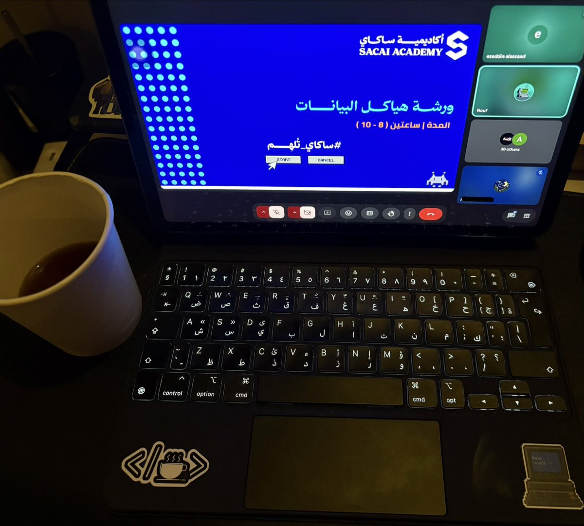 QAwjueen's tweet photo. أستمتعت بحضور الورشة مع 

@SACAIACADEMY https://t.co/64reElVh8M