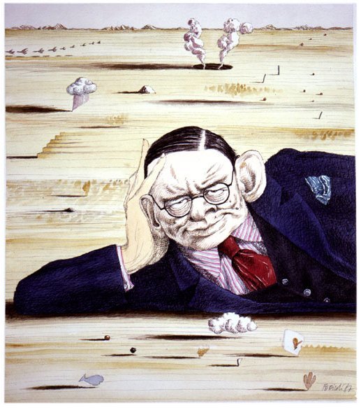 MastVlas's tweet photo. Tullio Pericoli, T.S. Eliot, 1987.
Ho misurato la mia vita a cucchiaini di caffè.
Thomas Stearns Eliot, 26.09.1888.
#tseliot #fourquartets #nobelprize #thelovesongofjalfredprufrock https://t.co/kGg7T1QMCS