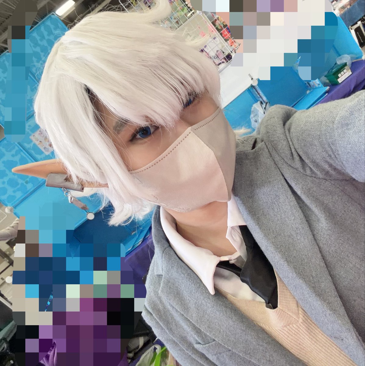 cuteafinder's tweet photo. Mask bc i dont like my makeup today HAHHAHA https://t.co/zdo0ssaHmX