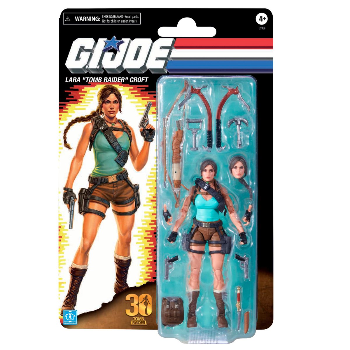preterniadotcom's tweet photo. Hasbro G.I. Joe Classified Series 6" Tomb Raider Lara Croft is expected to ship early next week from Amazon, still available to preorder - https://t.co/koInWqe98U #ad https://t.co/vkDkdrfl2S