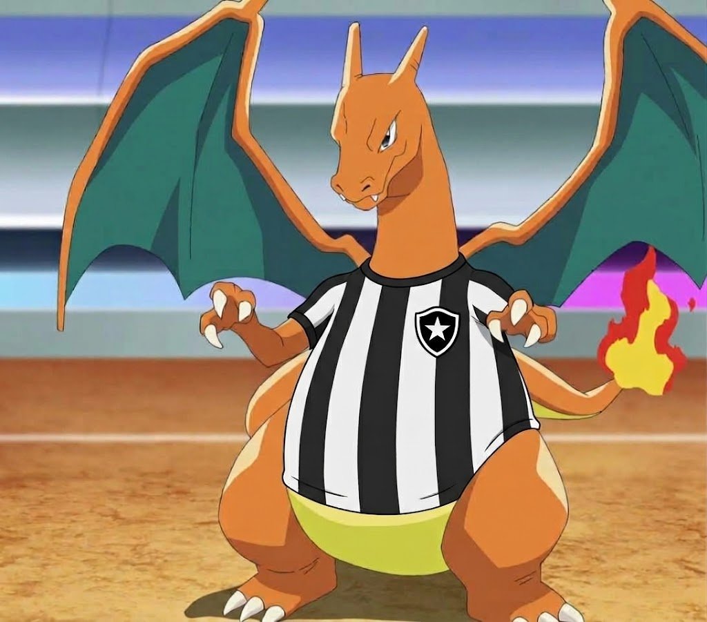 CentralDoCragre's tweet photo. Atrasado por motivos de vagabundagem, mas o dia 13 merecia um Pokémon tipo FOGO!

Todo dia um Pokemón diferente até o Social sair do controle do Botafogo 

Dia 13: 🔥 Charizard

Charizard é um Pokémon dos tipos Fogo/Voador, conhecido por sua aparência de dragão, suas poderosas chamas e sua enorme capacidade de voar.

🔥 Tipo: Fogo / Voador
📏 Altura: 1,7 m
⚖️ Peso: 90,5 kg
💪 Destaque: Poderosos ataques de Fogo e grande mobilidade aérea.
🔥 Curiosidade: As chamas de Charizard ficam mais fortes conforme ele enfrenta adversários mais poderosos. Dizem que seu fogo é capaz de derreter enormes rochas.
⚔️ Estilo de batalha: Ofensivo e versátil, combinando ataques de Fogo com sua velocidade no ar.

Resumo: A evolução final de Charmander, Charizard é um dos Pokémon mais icônicos da franquia e um verdadeiro símbolo de poder e determinação.

(Pedido da @LorenaOliw)