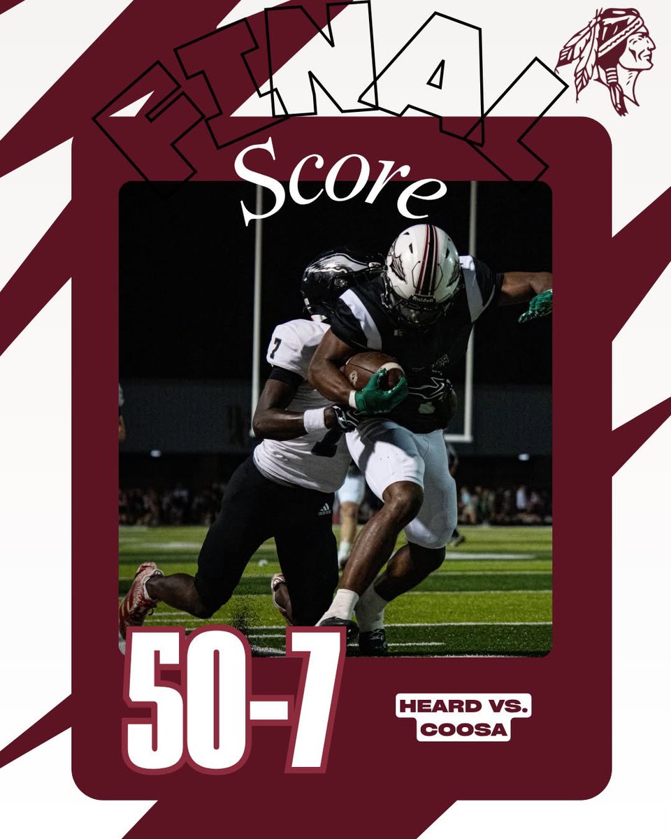 HeardBraves's tweet photo. Braves move onto 5-0 after last night’s region win over Coosa! What an amazing crowd, game, and tribute to the legacy of Mrs. Nancy Heard! Once a Brave, Always a Brave!
Team 54 will hit the road this coming Friday to take on Darlington!
#FindAWay #TheHCway #Team54 https://t.co/1wOSzwHqM9