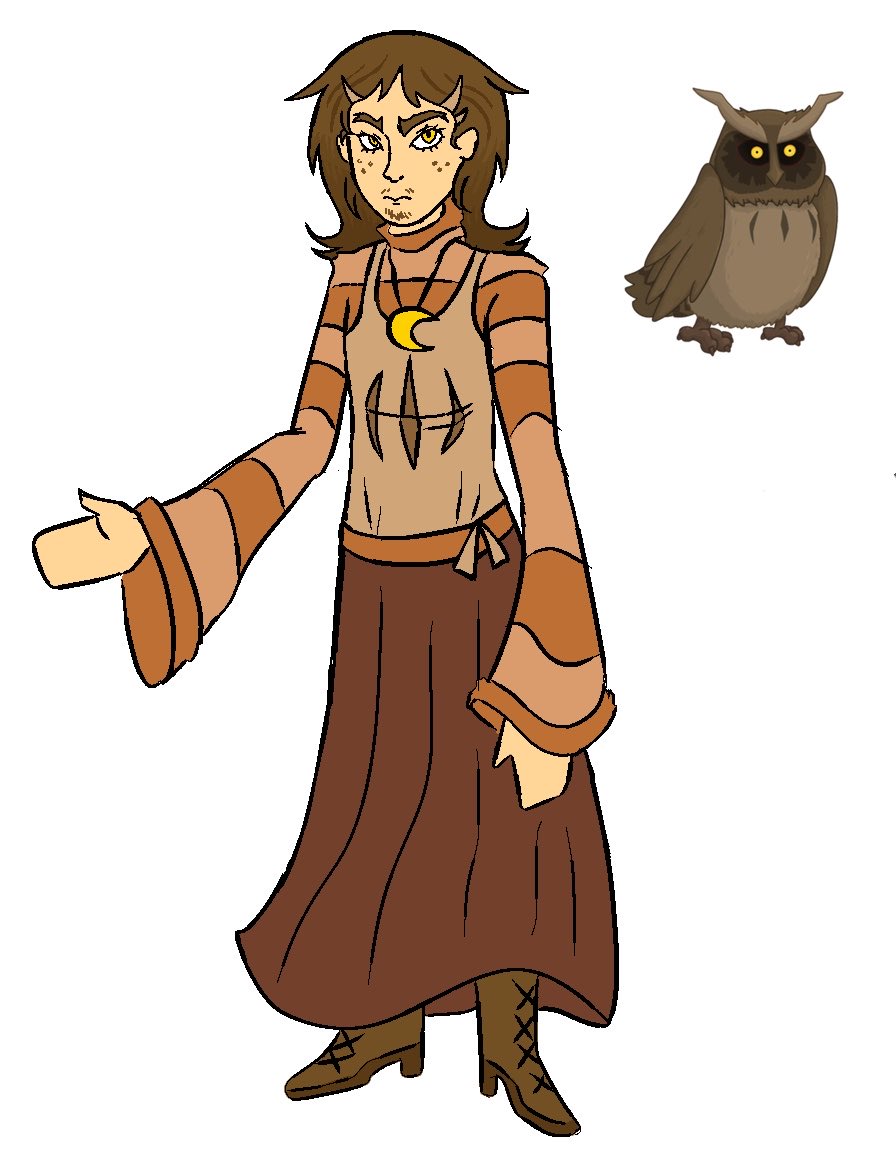 Colin_Is_Dead's tweet photo. Phoebe Owin, Human Owl from Franklin's Pizzeria Au #ONAF https://t.co/yZ0dA0SNIA