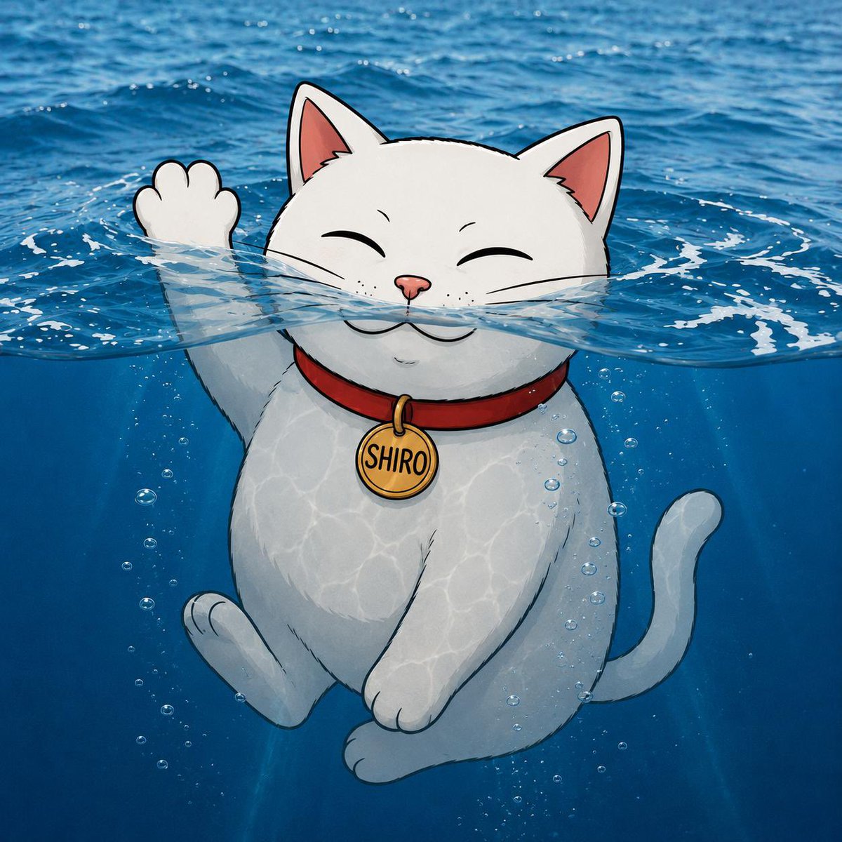 worldofgrace34's tweet photo. This cat just hit the block and pulled $SHIRO instead 

White cat energy fits this page perfectly. https://t.co/LBmOEcd144