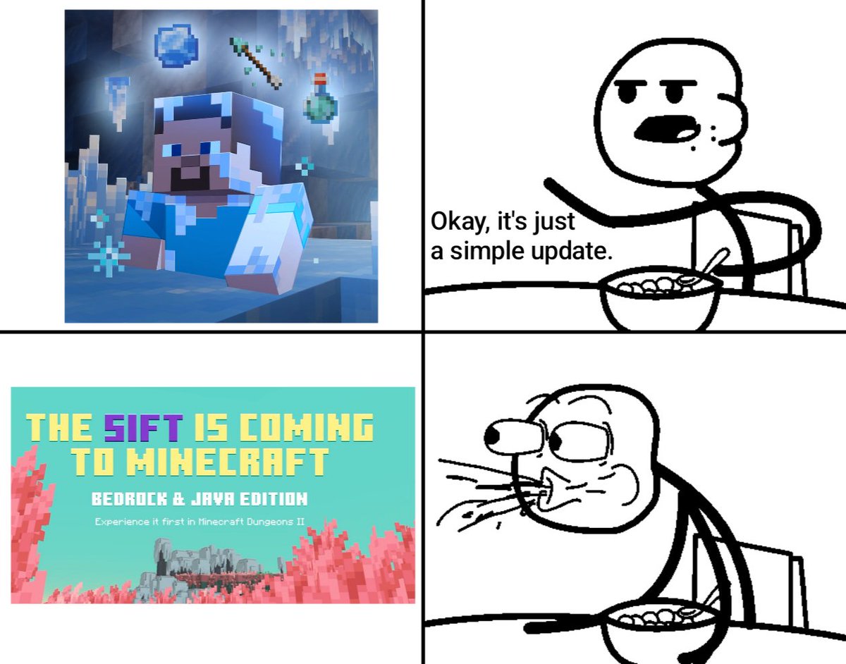 _BendyzillArk's tweet photo. Me after watching Minecraft Live #minecraft https://t.co/8vXZ4m0vEd