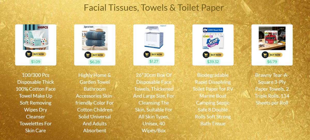 JonArauzo's tweet photo. Buy our facial tissues, towels, and toilet paper and experience lower prices. Take advantage of total savings of $52.23 off regular prices! ๐๏ธ
โก๏ธ https://t.co/KpCQDMFxpf
#shopping #shopnow #buynow #facialtissues #towels #toiletpaper #products #discounts #savings #marincounty #california