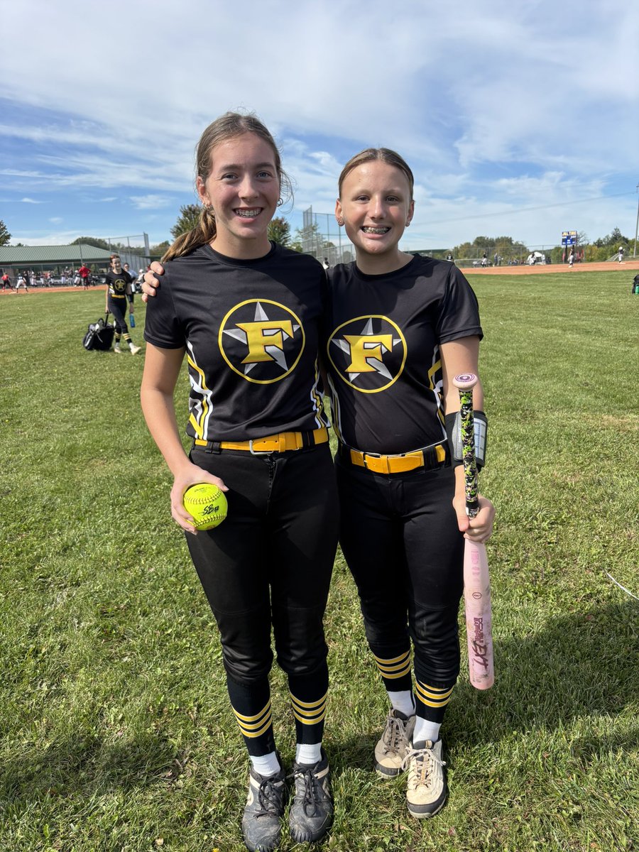 ImpactSportsS's tweet photo. 13U MVPs of game 1. Bella Wheeler 2-3 with a triple and 5RBI, Lilly Stinski 4IP, 3H, 3ER, 7K in 13-4 win
#maFia https://t.co/3hcNwPxv4C