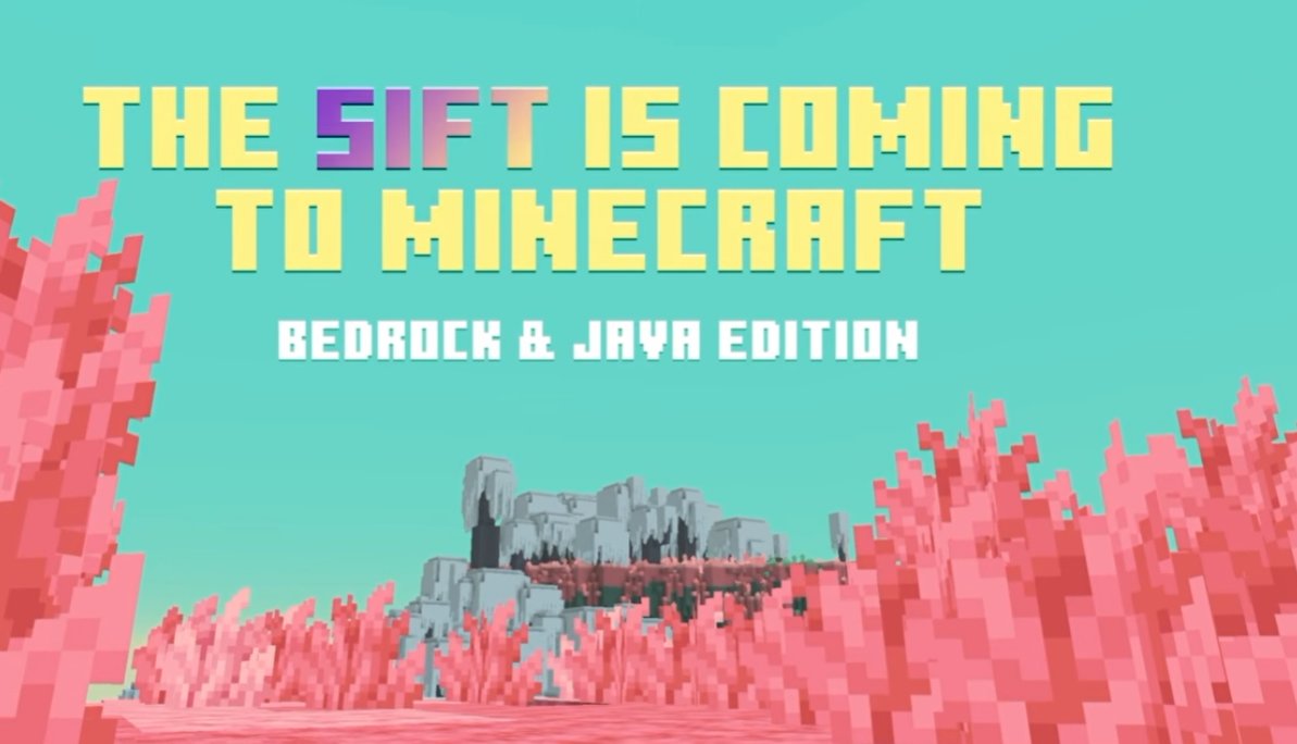 Evajk_04's tweet photo. A Minecraft biome thats the same colors of the trans flag, Minecraft really does know their audience 🫶🏳️‍⚧️ https://t.co/YzILsKmxCc