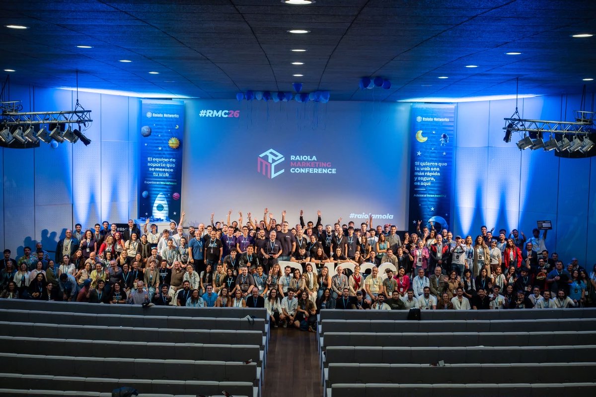 rmcgalicia's tweet photo. ¡Punto y final a esta IX edición de Raiola Marketing Conference!💙
Gracias por formar parte de #RMC26 
Nos vemos en #RMC27
https://t.co/4j3QrheW1Y https://t.co/DF15TBZBZs