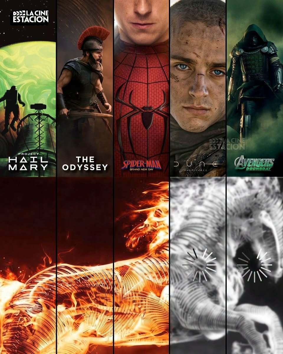 Boxreport's tweet photo. 2026 está sendo o ano dos filmaços! https://t.co/WH474urs9U