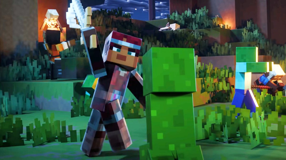 PCGamesN's tweet photo. Minecraft Dungeons 2 wants to expand on all the first game's pillars: "we kind of acknowledge that we need a little bit of extra complexity and depth."  

Read our full interview: https://t.co/VKzjHcpb93 #MinecraftDungeons2 #Minecraft #Mojang #ARPG https://t.co/5N4F2Iy8dm