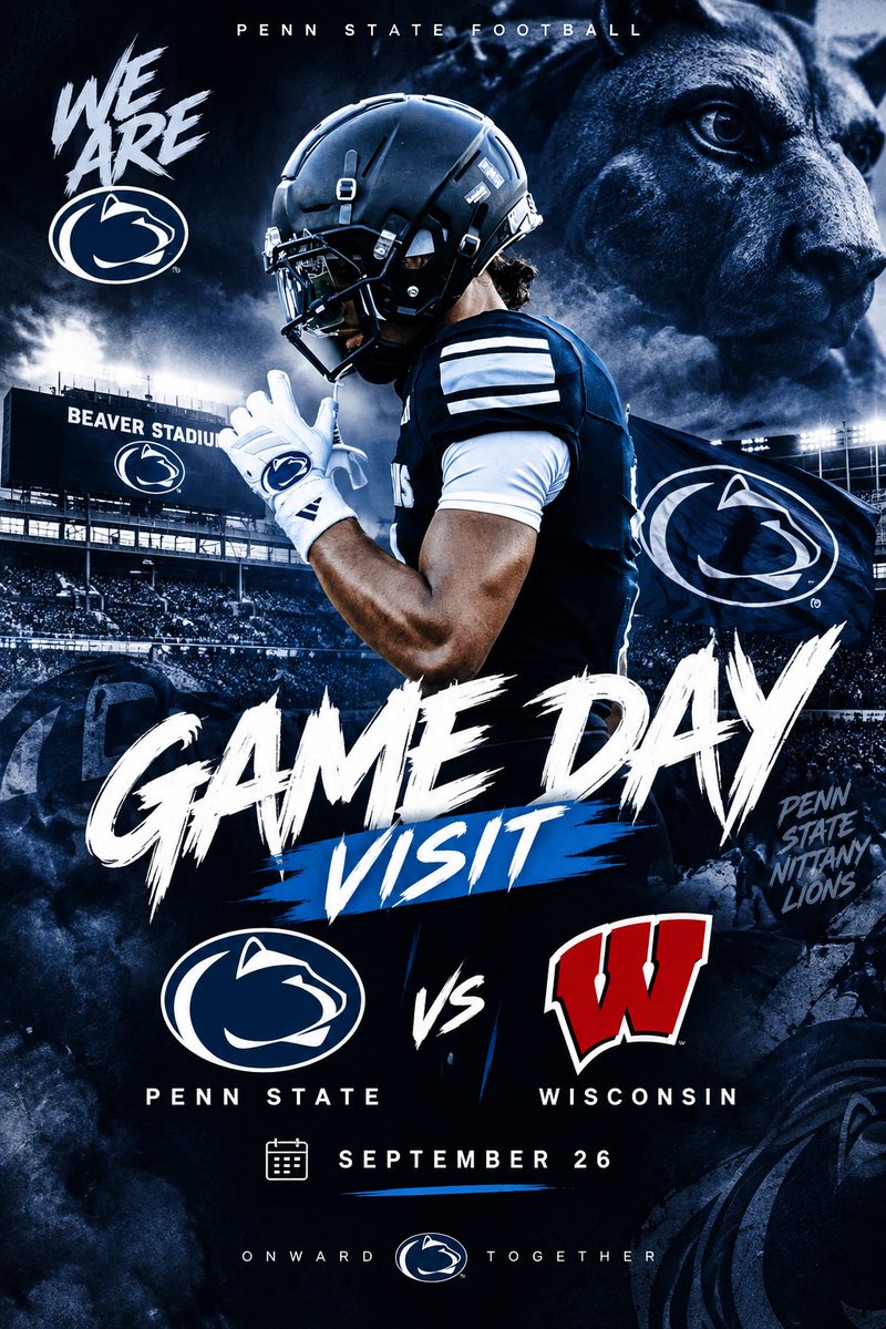 FlyBoyAj7's tweet photo. Here at Happy Valley @PennStateFball 
@coachnazoliver @ZemaitisTouch_ 
@Greg_Russo @PCFB_Paladins 
@CoachTerryPSU @TerrellVassel https://t.co/Ixcb11fpRd