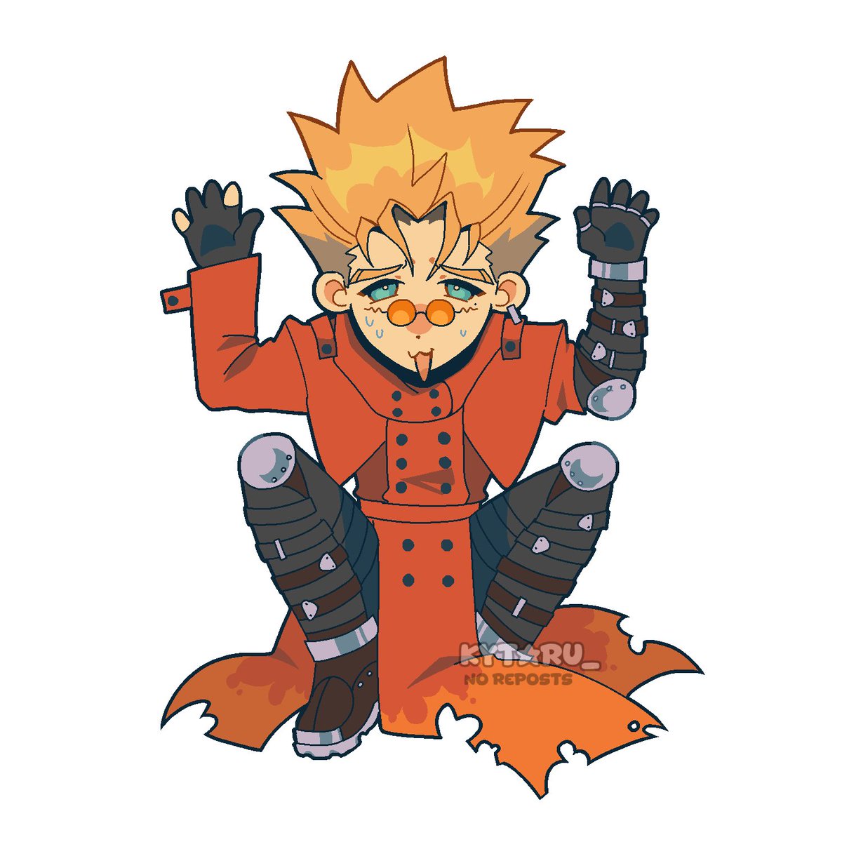 kyt0ru_'s tweet photo. Does this peak anyone’s interest #trigun https://t.co/DLQmhQGqbd