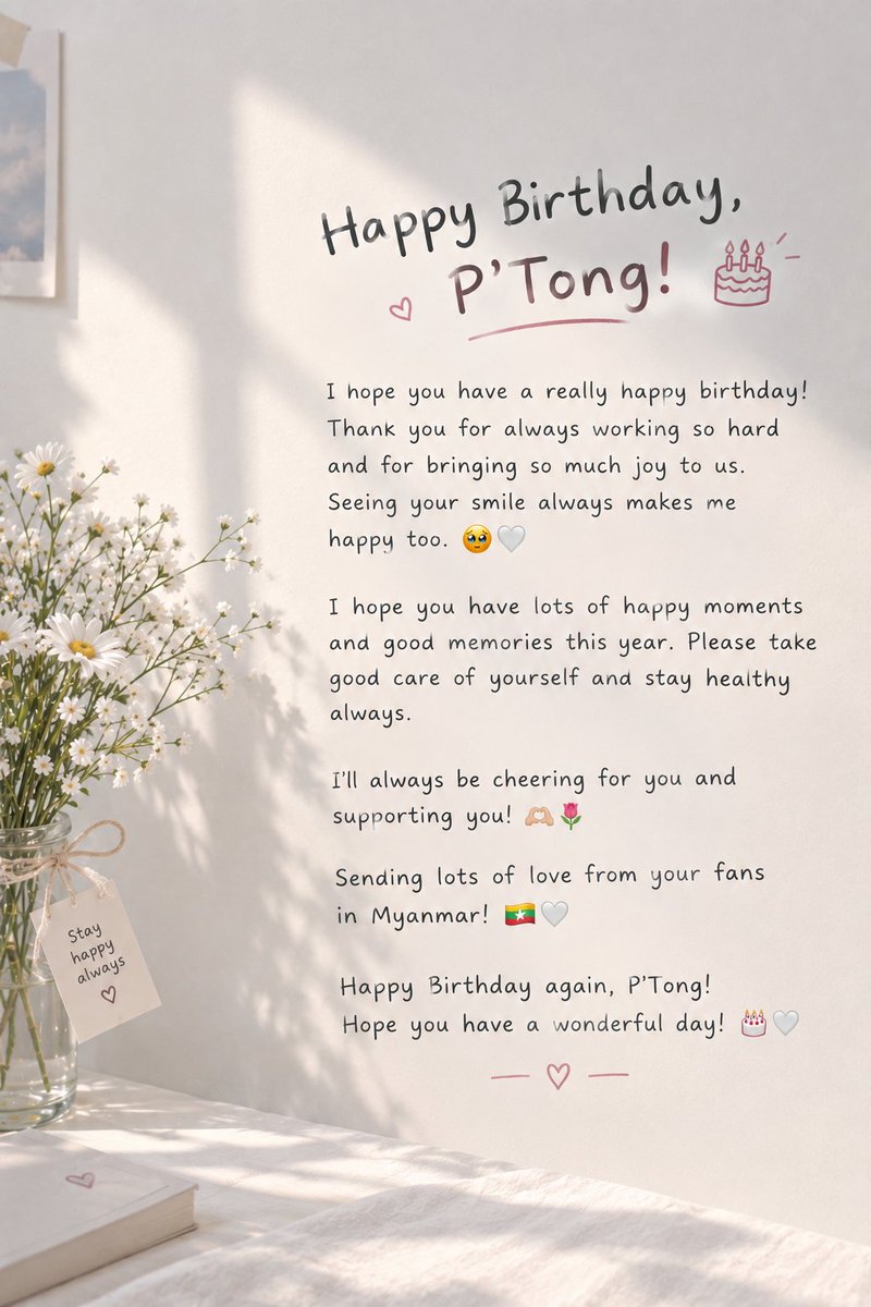 its_riochn's tweet photo. Happy Birthday, P’Tong! 🎂🤍
 Wishing you endless happiness and smiles today and always! 🥹🫶🏻
@txngtxngts

TONGTONG GLOWING AT 31

#Happy31stTongTong https://t.co/GVjKFbX1oI