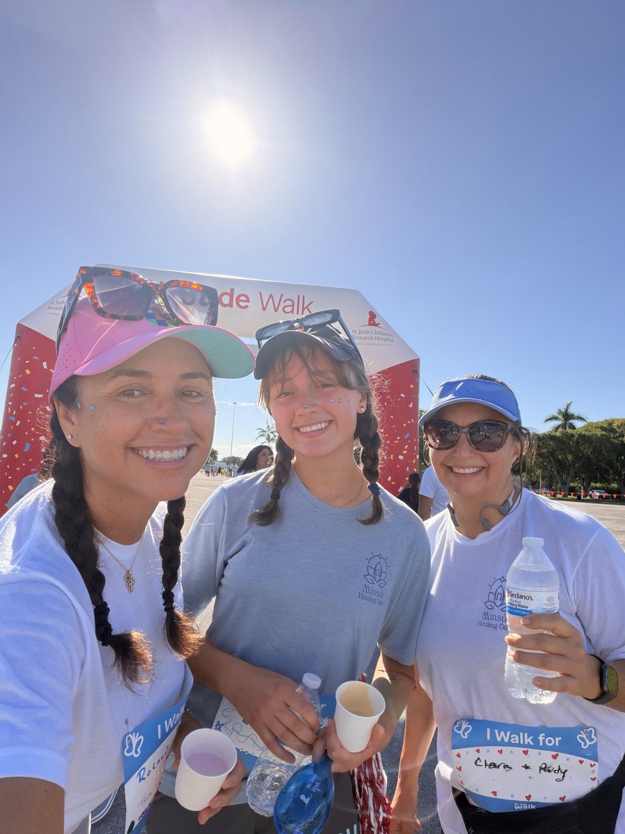 minsuhealing's tweet photo. Today at the St. Jude Walk in Miami, every step was a show of support for children and families facing cancer and other life-threatening diseases. 💛 Grateful to be part of a community that shows up with so much heart. #StJudeWalk https://t.co/zWXtvrNnOg