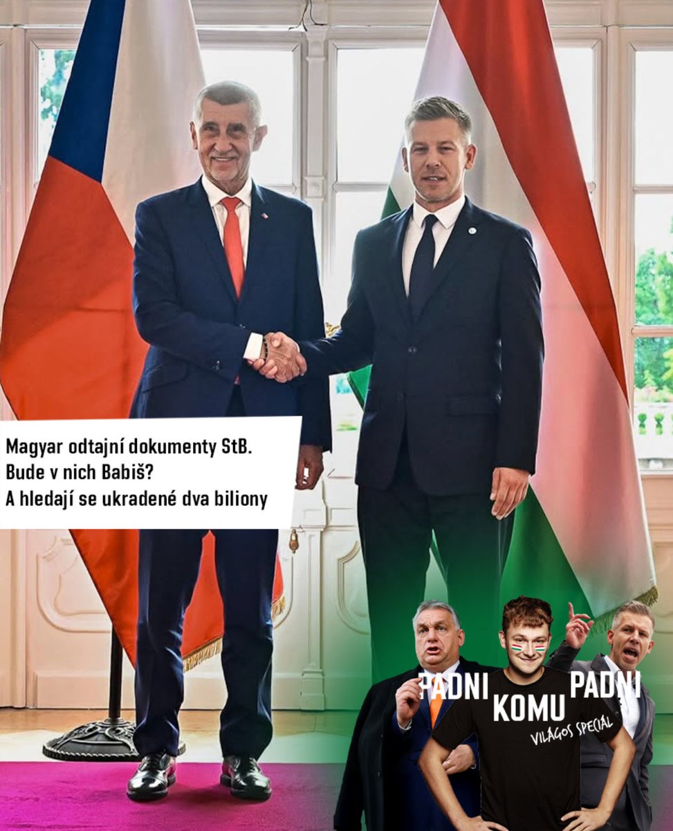 oliver_adamek's tweet photo. V novém podcastu Világoš poprvé čtu několik ukázek z knihy! Kromě toho se věnujeme odtajnění dokumentů maďarské StB, proběhne v říjnu. A vyšetřovacímu úřadu, který má u Orbánovy elity vypátrat neuvěřitelné dva biliony Kč. Děje se toho pořád moc 🇭🇺 https://t.co/jxcQYfQl9H