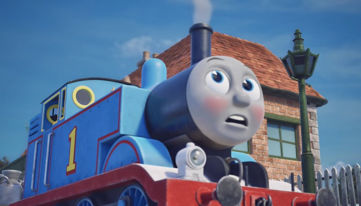 Cake_Of_Slice's tweet photo. Say what you will abt RHE, but after almost TEN years of nothing but stupid gimmick slop, I'm glad to get this more down to earth special. 
The plot being abt trains again was pretty refreshing. https://t.co/xDl2QDRDuH