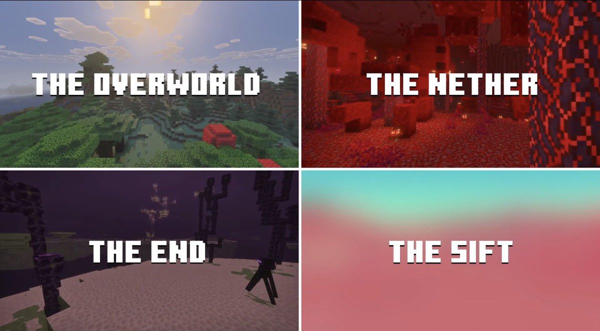 imcrazymatt's tweet photo. I DONT CARE WHAT ANYONE SAYS THIS #minecraftㅤ LIVE IS FIRE. NEW DIMENSIONNNNN https://t.co/RMoVuzTfzJ