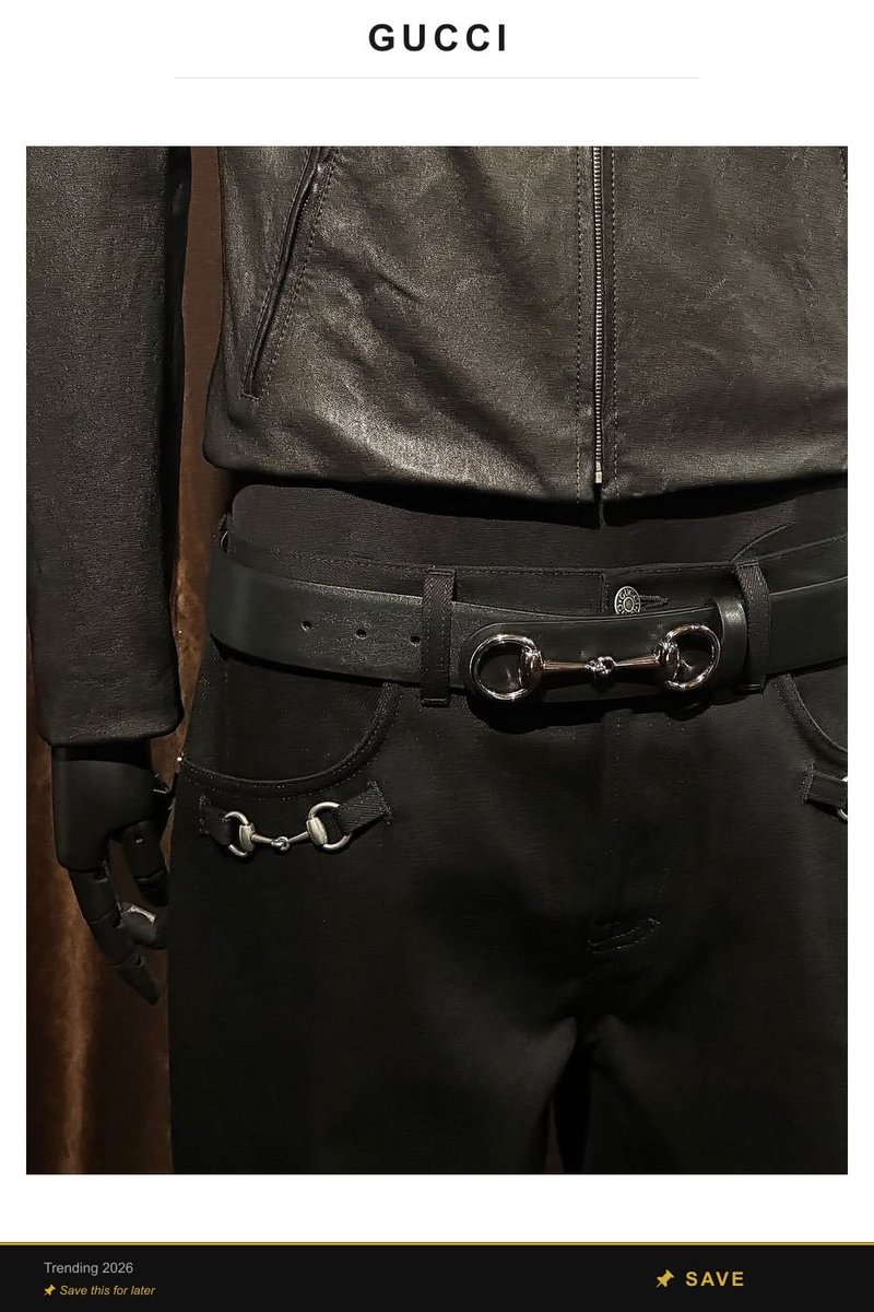 yazzxv's tweet photo. the evolution/versatility of gucci’s horsebit 1955 chain link https://t.co/pukygzYd5T