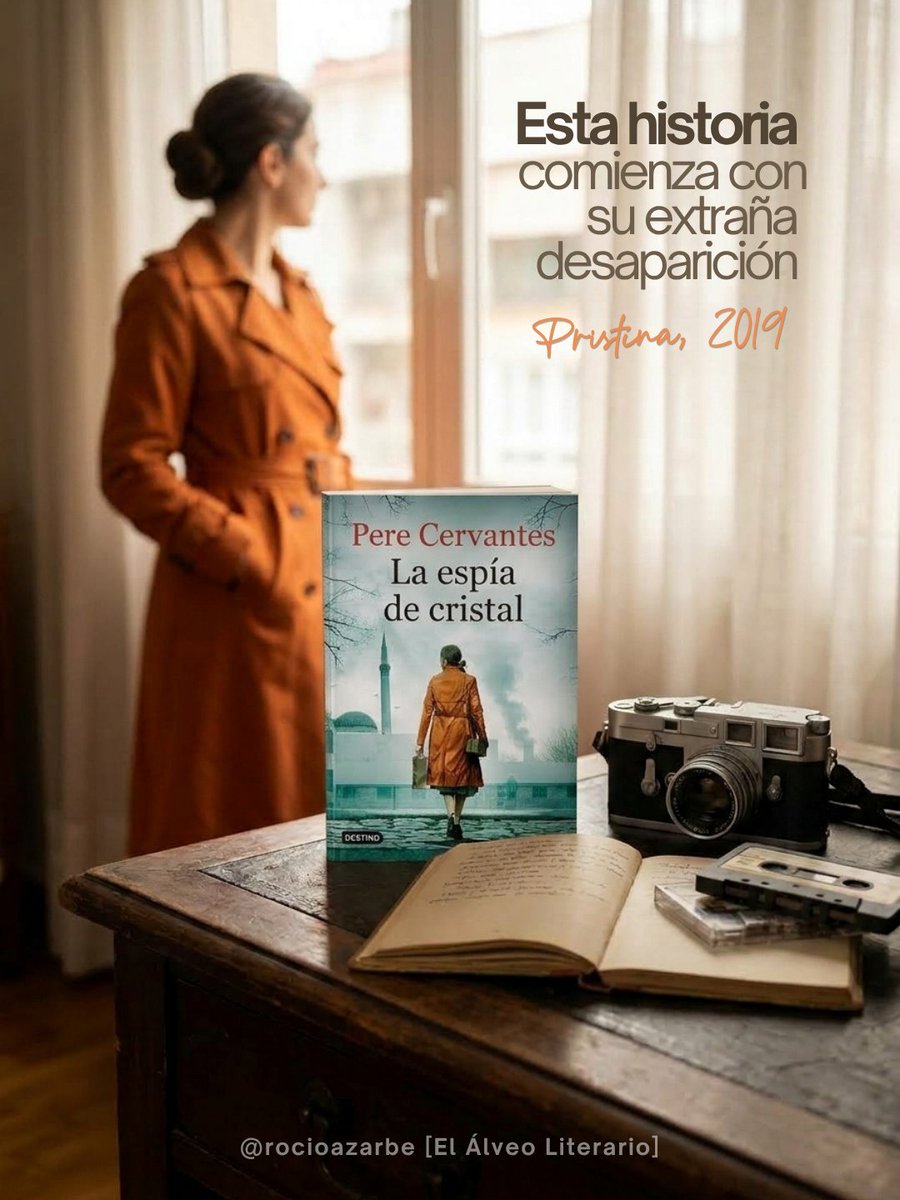 RocioAzarbe's tweet photo. #Laespiadecristal de @PereCervantes y @EdDestino. 
Una lectura imprescindible si os gustan los thrillers de investigación con contexto histórico y personajes inolvidables.

👉 Reseña: https://t.co/EElsMQCJsv https://t.co/au5RtTT8g0