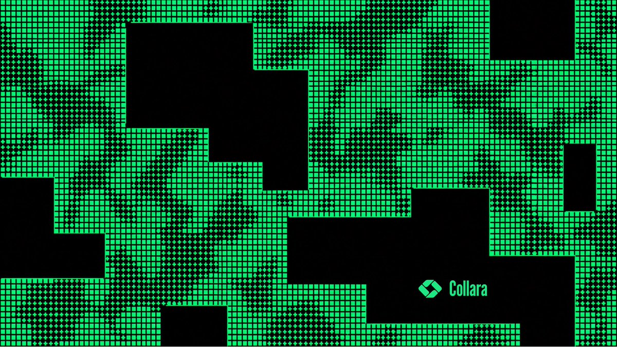 collaraxyz's tweet photo. Collara - $COLL
Welcome to Collara, a private prime brokerage for tokenized stocks.

Borrow, lever, short, and hedge tokenized stocks from one private account. Your positions, leverage, and liquidation levels stay hidden, and collar loans can run with no liquidation risk at all.

Combine borrowing, trading and payments with one collateral account.

Reach liquidity that is fast, transparent and yours!

🧤Deposit
Bring assets you already own.

🧤Borrow
Draw stable liquidity against them.

🧤Trade
Keep exposure while you move.

🧤Pay
Spend without selling first.

🧤Repay
Close out whenever you want.

Your assets, finally working.