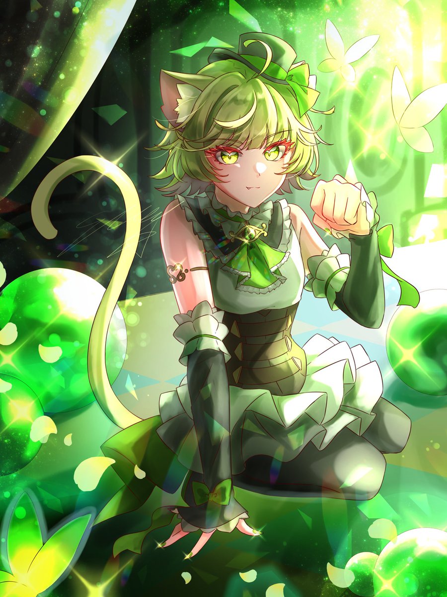 kaminoto_6121's tweet photo. 🐱°・*🎩

 #絵描きさんと繋がりたい 
 #秋の創作クラスタフォロー祭
 #秋の創作クラスタフォロー祭り
 #絵柄が好みって人にフォローされたい 
 #oc
 #ocart https://t.co/mFIK1BvqcX