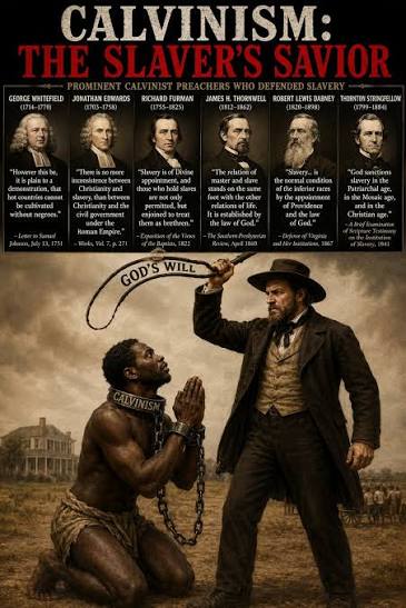 Jamesni999's tweet photo. #calvinism and #slavery we’re often bedfellows - now they make slaves of their #women
Escape  from this anachronism - and don’t be like #Lots wife https://t.co/iyejC163Io
