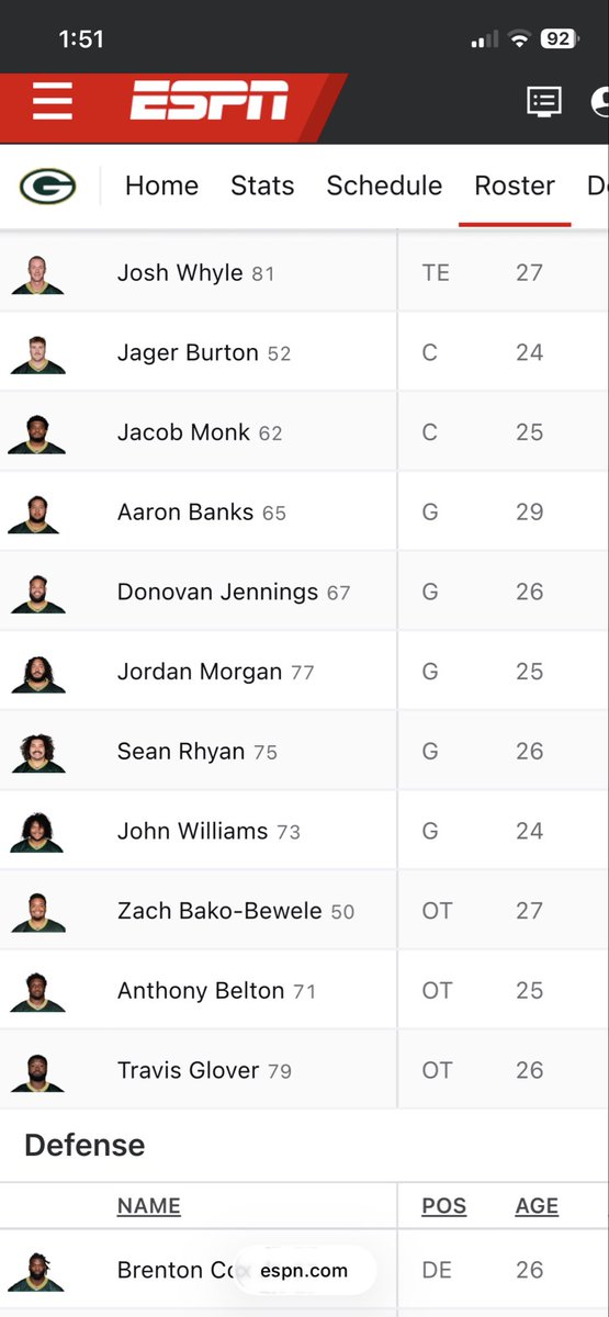 username7494727's tweet photo. @JacobsMovement You’re telling me your QB would succeed behind this O-Line. Especially with Zach Tom injured? https://t.co/QiQ0ytHu3d
