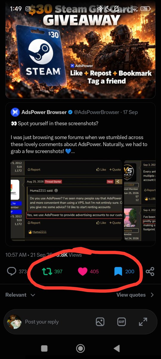 ajfraisee's tweet photo. @AdsPowerBrowser Thank you for the chance! 
@art_soop https://t.co/sW8qS2WiK3