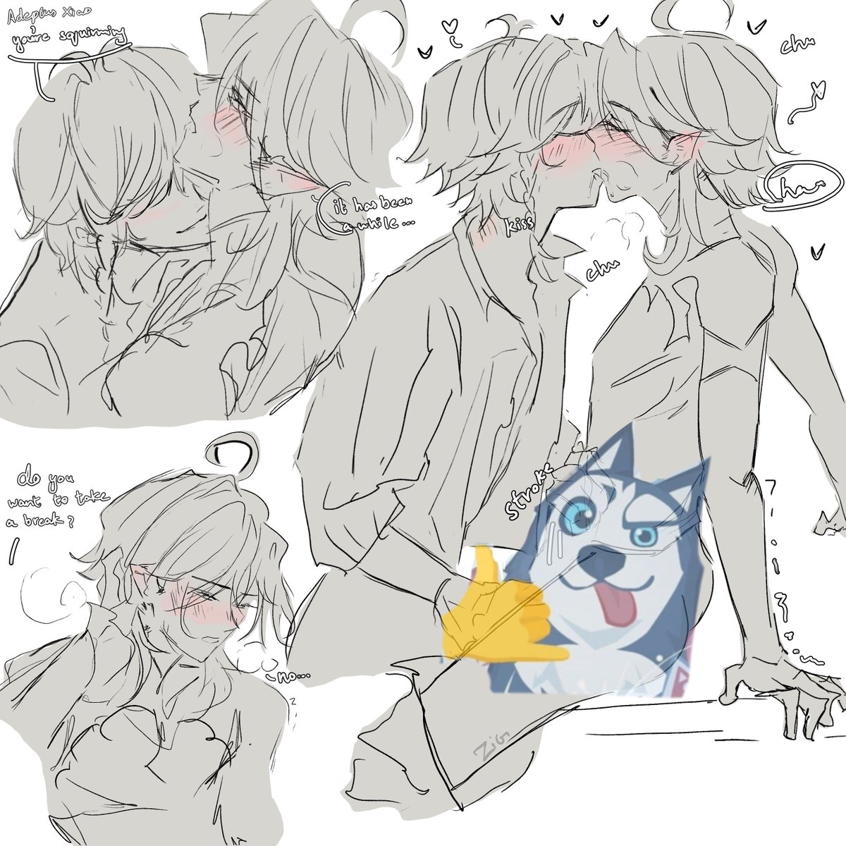 Unholy_Zig's tweet photo. 3 am messy sketches https://t.co/2I3b43nPo9