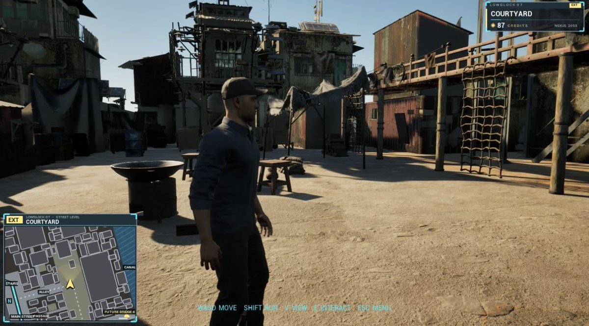 ALTRIXVISION's tweet photo. You wake up with 87 credits in LOWBLOCK 07.
No car.
No status.
No way into NEXUS.
Just alleys, rooftops, markets — and a city that doesn’t care if you make it out.
ALTRIX: ZERO TO WHALE
#IndieGame #OpenWorld #UnrealEngine #ALTRIXVISION #ALTRIXAI https://t.co/Z8HN1EHT4Z