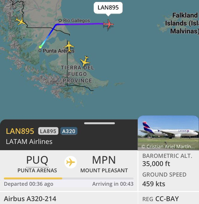 TracarNacar's tweet photo. @paulInArrakis @rodkrei @rodrigo_prena Todas las semanas sale un vuelo a la Falkland...
Dale el dato a tu Viejo! https://t.co/p5CLMHMlAC