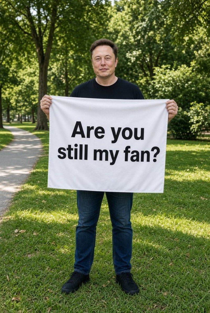 rwryan_6128's tweet photo. Are you still Elon’s fan? 👀🔥

A) Always 💯
B) Used to be 😅
C) Never was ❌
D) It’s complicated 😂 https://t.co/2znz2Q9dbD