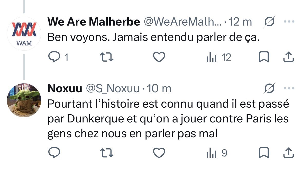 WeAreMalherbe's tweet photo. Qui était au courant de cette histoire ? 🤷🏻‍♂️ https://t.co/6cvSqvkrzM