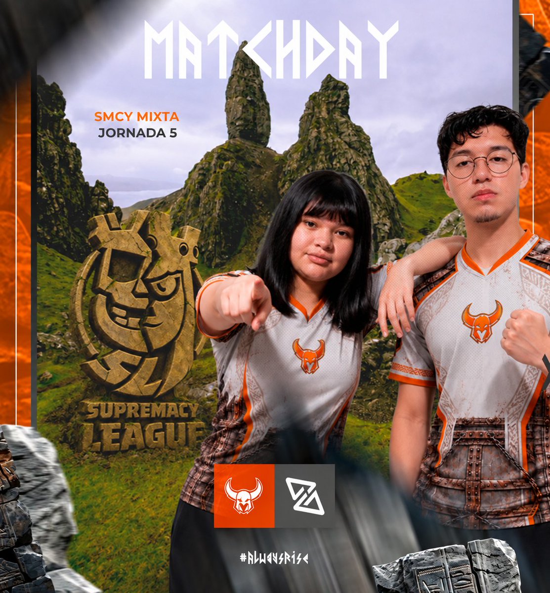 TeamVikings_CR's tweet photo. #GoVk | ¡MATCH DAY! ⚔
🏆 | @CR_Supremacy (Mixed)
🧩 | Jornada #5
🆚 | @AscentGamingGG
⏰ | 16:00 🇲🇽
📺 | https://t.co/F5G9in7Vz4
📺 | https://t.co/wzMg6Mztxq
#AlwaysRise #MixedEdition #Season2 https://t.co/ImdrfSM5Fw