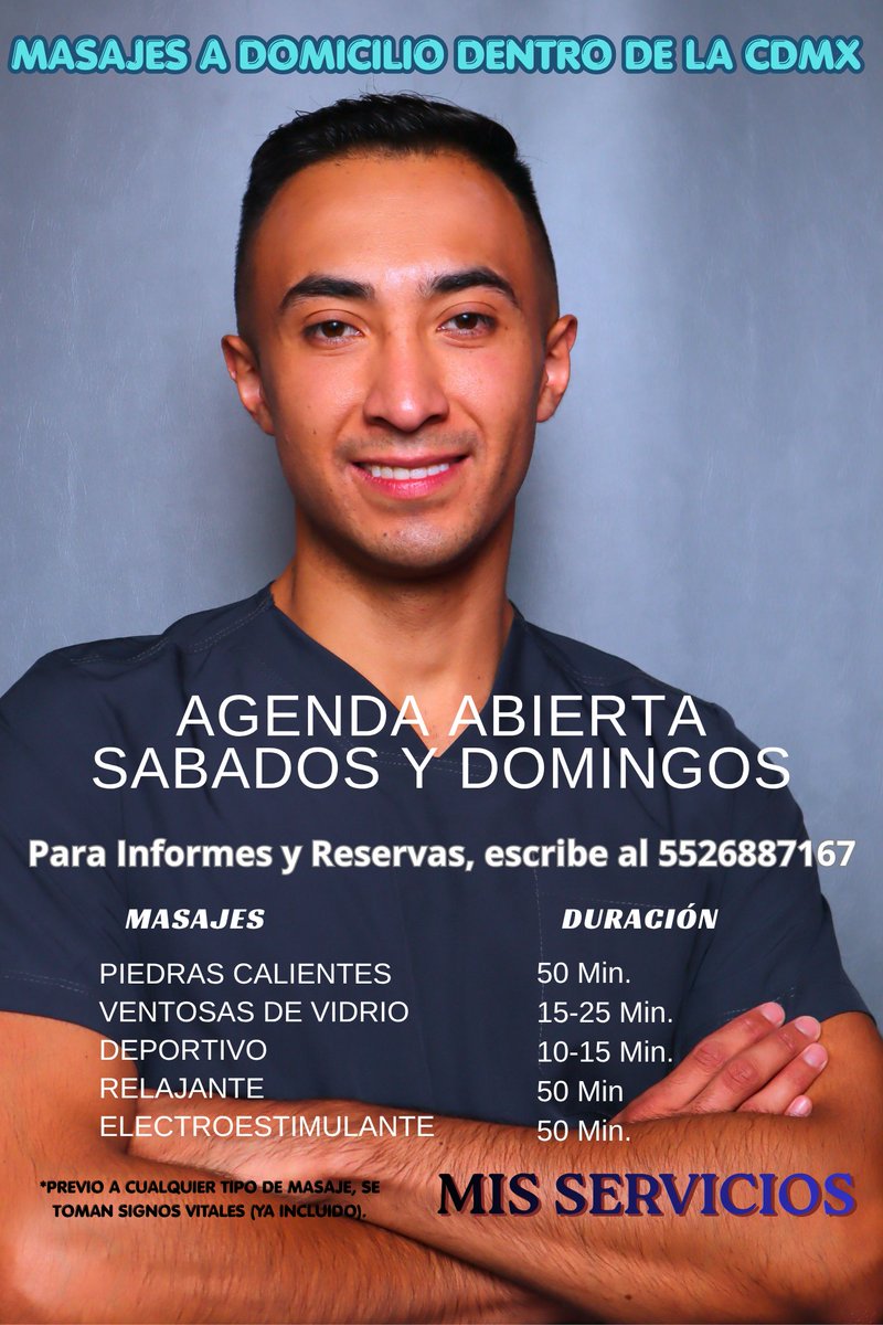 ismael_ofmx's tweet photo. Por si les interesa #CDMX

#Gay #Gaymx #masajes

💆🏻🌈❤️💆🏻🌈❤️💆🏻❤️💆🏻🌈❤️ https://t.co/xRGnbCsgAC